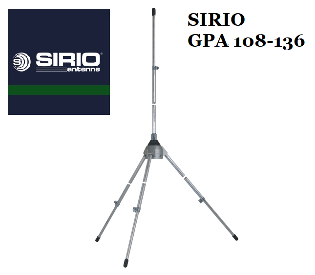 Антенна Sirio GPA 108-136 (108-136MHZ)